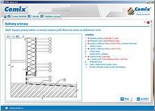 CD CEMIX 2.2 - řešení detailu