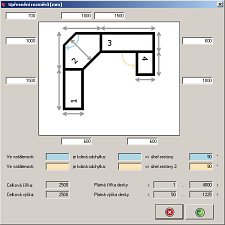 Desk Draw Order - upřesnění rozměrů